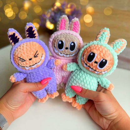 Labubu Crochet Pattern - CrochiCa