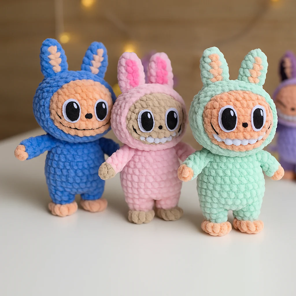 Labubu Crochet Pattern - CrochiCa